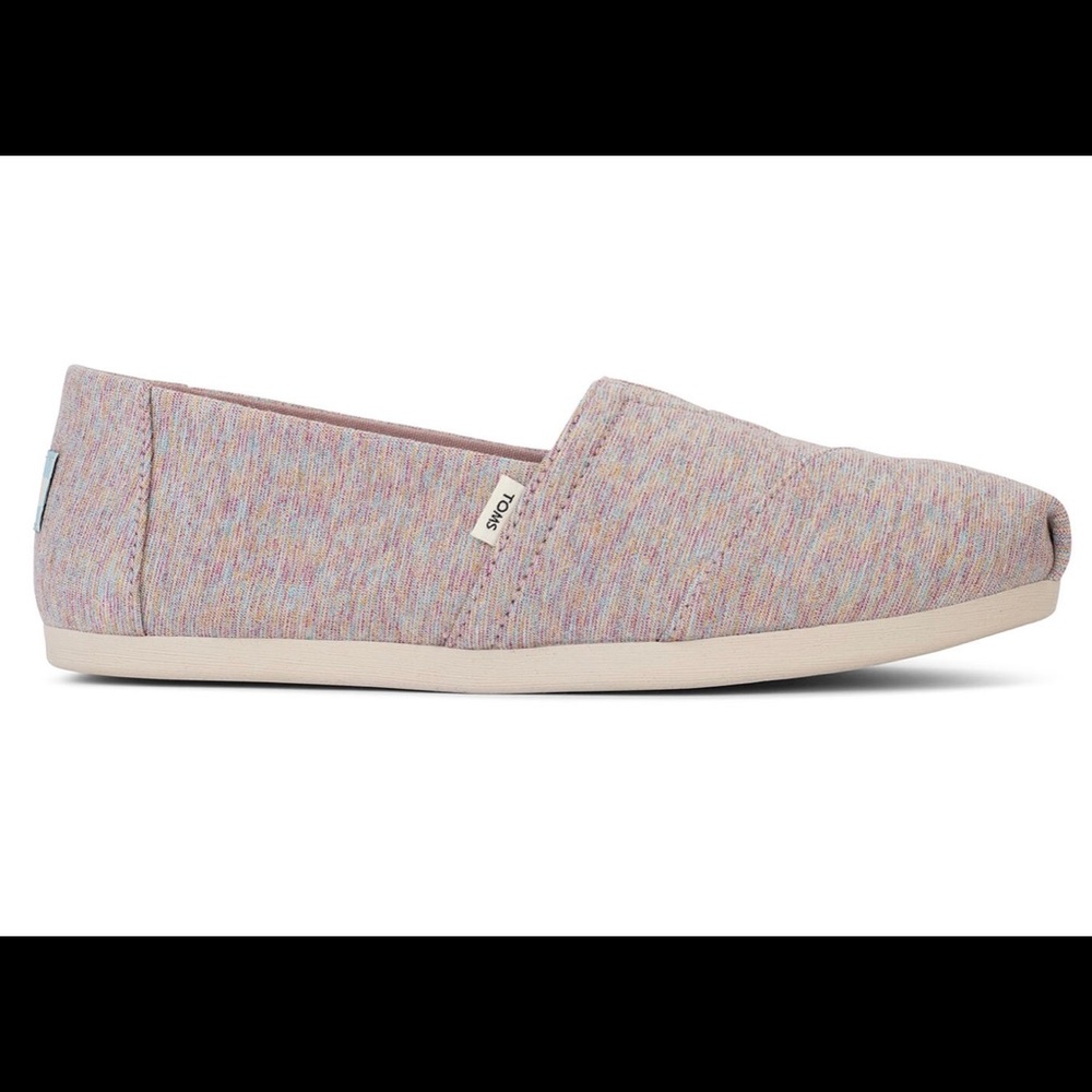 TOMS Metallic Soft Pink Cloudbound Alpargata 9.5